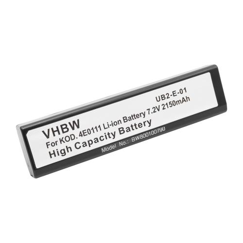 vhbw Batterie compatible avec Kodak DCS-520, DCS-560, DCS-620, DCS-620x, DCS-660, DCS-660m appareil photo, reflex numérique (2150mAh, 7,2V, NiMH)