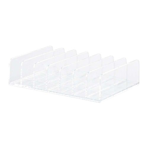 Boîte De Rangement De Cosmétiques De Bureau En Plastique Transparent, Compartiment De Rangement À Couches Pour Maquillage, Soins De La Peau, Organisateur De Masques Et Rouges À Lèvres