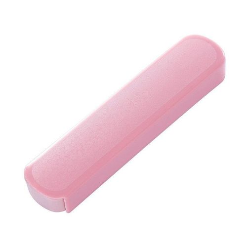 Ensemble De Vaisselle De Trois Pièces, Boîte De Rangement De Couleur Unie Nordique Pour L&#39Extérieur Baguettes En Acier Inoxydable Cuillère Fourchette Couverts-Rose