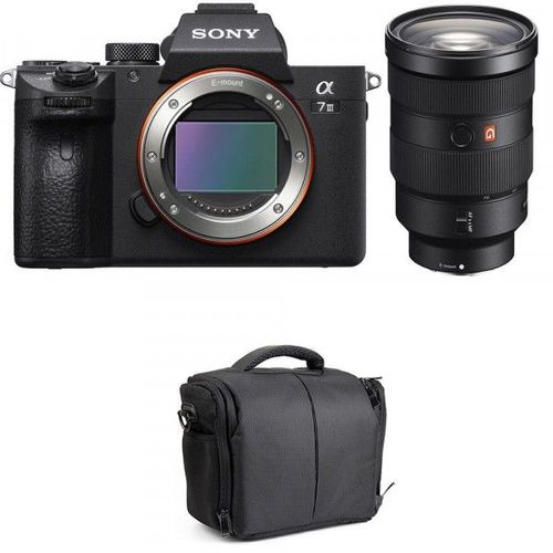 Sony Alpha 7 III + FE 24-70mm f / 2.8 GM + Bag