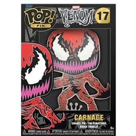 Funko Pop! Pin: Marvel - Venom Carnage [Collectables] Pin, Vinyl Figure