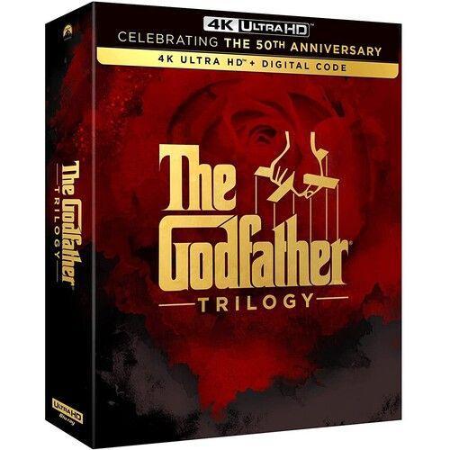 The Godfather Trilogy (50th Anniversary) [Ultra Hd] With Blu-Ray, 4k Mastering, Boxed Set, Collector's Ed, Digital Copy, Dolby, Dubbed, Subtitled, Ac-3/Dolby Digital, Widescreen