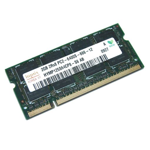 Lot De 2 Barrettes RAM Crucial DDR2 800 MHz – 8 Go + 4 Go + 2 Go – Pour Portable – Jamais Utilisé