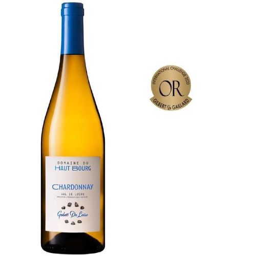 Domaine Du Haut Bourg 2023 Val De Loire Chardonnay - Vin Blanc Du Vallée De La Loire