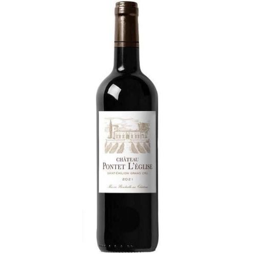 Château Pontet L'eglise 2021 Saint Emilion Grand Cru - Vin Rouge De Bordeaux