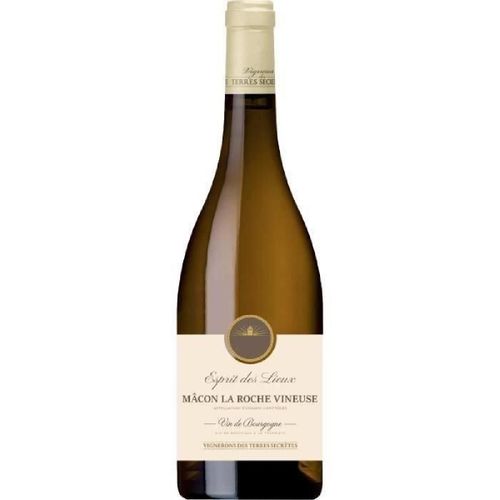 Esprit Des Lieux Vignerons Des Terres Secretes 2022 Mâcon La Roche Vineuse - Vin Blanc De Bourgogne