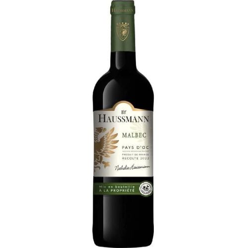 By Haussmann Malbec Pays D'oc - Vin Rouge De Languedoc