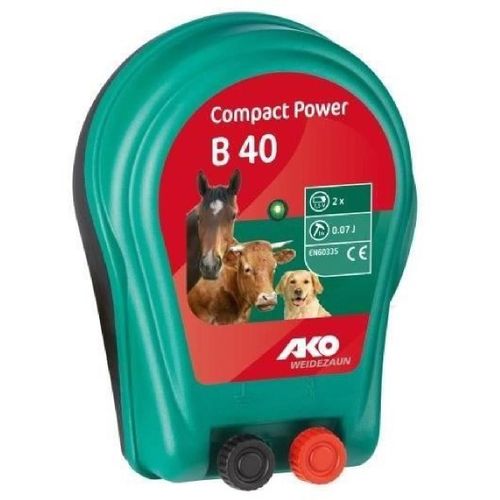 Kerbl - Ako Compact - Electrificateur - Bloc Dalimentation Power B40 - 2 X 1.5 V - 1847