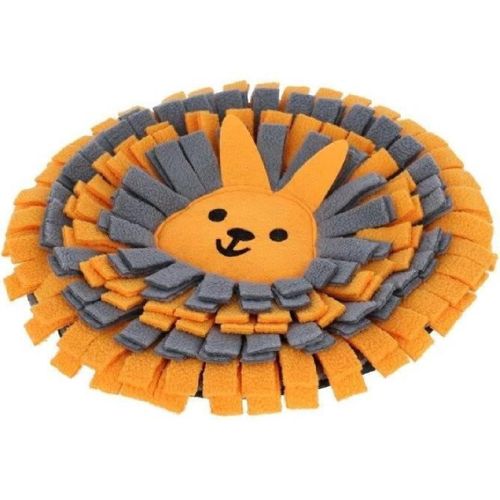 Tapis A Renifler Pour Lapins - Kerbl - Ø25 Cm - Prise Ludique - Antidérapant