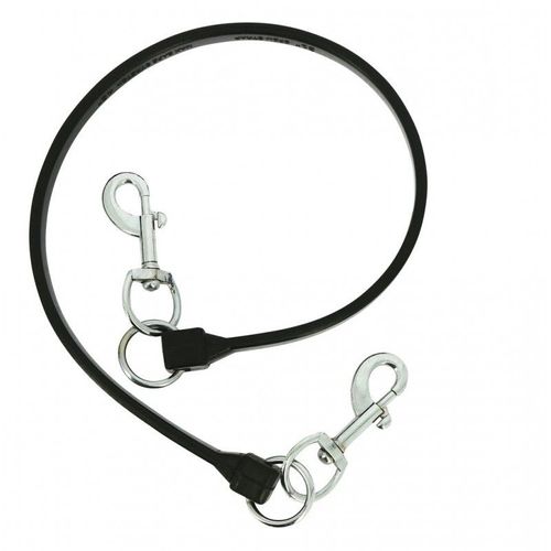 Longe D'équitation Anti-Renard Norton Super Extensible - Couleur : Noir, Taille : 80 Cm, Longueur Étirée 120 Cm, Pour Cheval