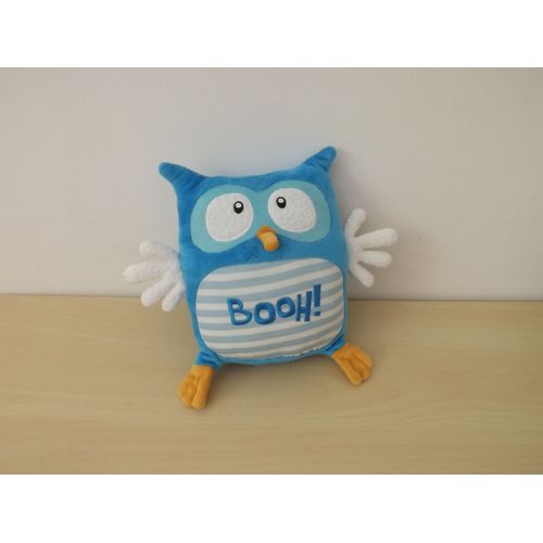 Doudou Hiboux Bleu Booh Luminou