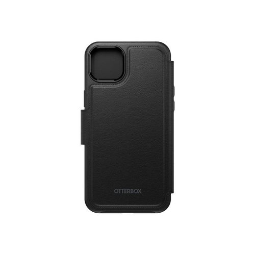 Otterbox - Boîtier De Protection Étui À Rabat Pour Téléphone Portable - Compatible Magsafe - Cuir Synthétique, Aimant - Noir Ombré - Pour Apple Iphone 14 Plus