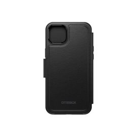 Otterbox - Boîtier De Protection Étui À Rabat Pour Téléphone Portable - Compatible Magsafe - Cuir Synthétique, Aimant - Noir Ombré - Pour Apple Iphone 14 Plus