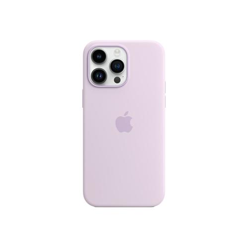 Apple - Coque De Protection Pour Téléphone Portable - Avec Magsafe - Silicone - Lilas - Pour Iphone 14 Pro Max