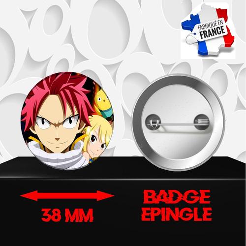 Badge À Épingle 38 Mm Manga Fairy Tail 214