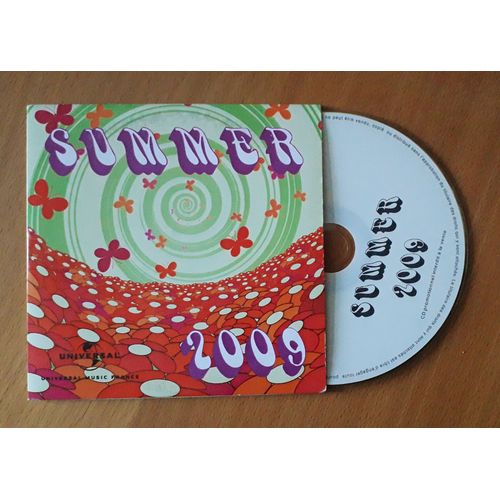 Universal Cd 19 T. "Summer 2009" : M Renan Luce Gerald De Palmas Marc Lavoine Mike Ibrahim Dan Kamit John Mamann Maurane Okou Melanie Fiona Mando Diao Dan Black Taylor Swift Pixie Lott Salif Kool Shen