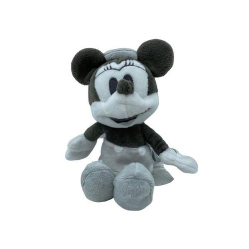 Disney Baby, Doudou D'éveil "Pouet Pouet" Minnie, Gris, 19cm, Toucher Tout Doux