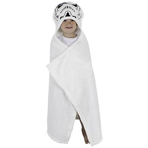 Plaid Cape, Poncho Star Wars Stromtroopers, Blanc, 80x120cm, Toucher Tout Doux