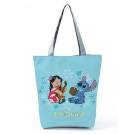 Sac a main imprime Disney Lilo Stitch pour femmes, sac de shopping  ecologique reutilisable, fourre-tout de plage de grande capacite, sac a  bandouliere a motif personnalise