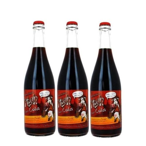 Solibulles - Lot De 3 Bouteilles De Meuh Cola 3x75cl - Made In Calvados