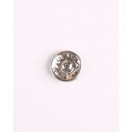 Pressions Nickel - Carte De 6 - 13mm