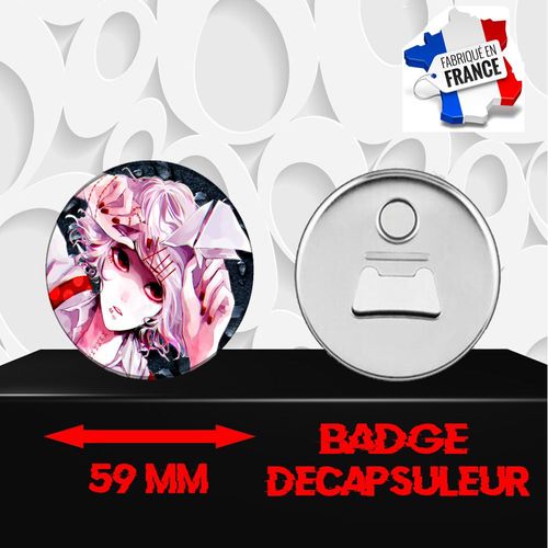 Magnet Décoratif Décapsuleur Aimanté 59 Mm Manga Tokyo Ghoul 259