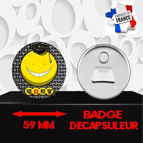 Magnet Décoratif Décapsuleur Aimanté 59 Mm Manga Assassination Classroom 284