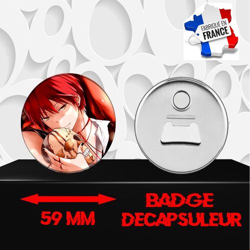 Magnet Décoratif Décapsuleur Aimanté 59 Mm Manga Assassination Classroom 287