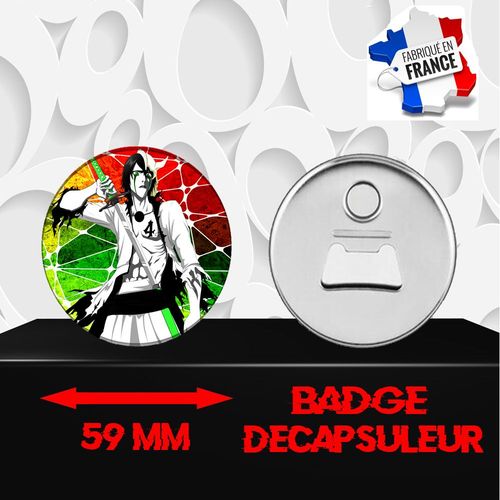 Magnet Décoratif Décapsuleur Aimanté 59 Mm Manga Bleach 288