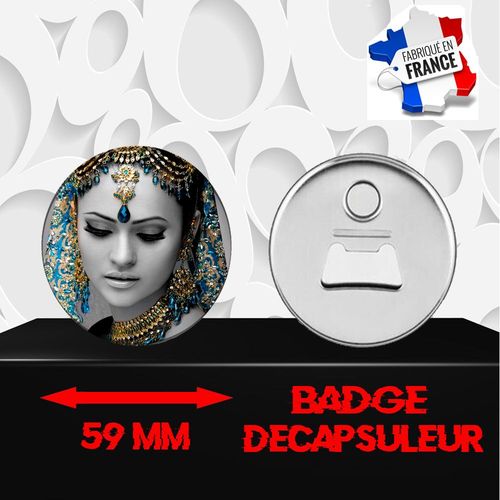 Magnet Décoratif Décapsuleur Aimanté 59 Mm Glamour 297