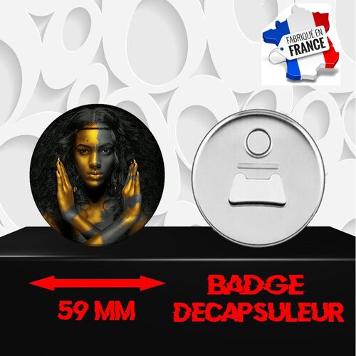 Magnet Décoratif Décapsuleur Aimanté 59 Mm Glamour 298