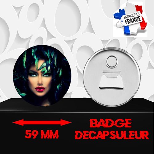 Magnet Décoratif Décapsuleur Aimanté 59 Mm Glamour 309