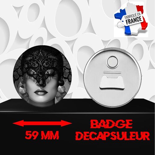 Magnet Décoratif Décapsuleur Aimanté 59 Mm Glamour 321