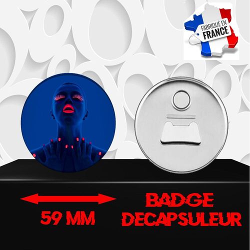 Magnet Décoratif Décapsuleur Aimanté 59 Mm Glamour 325