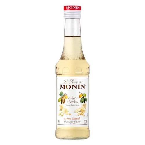 Monin Sirop Goût Chocolat Blanc - 25 Cl