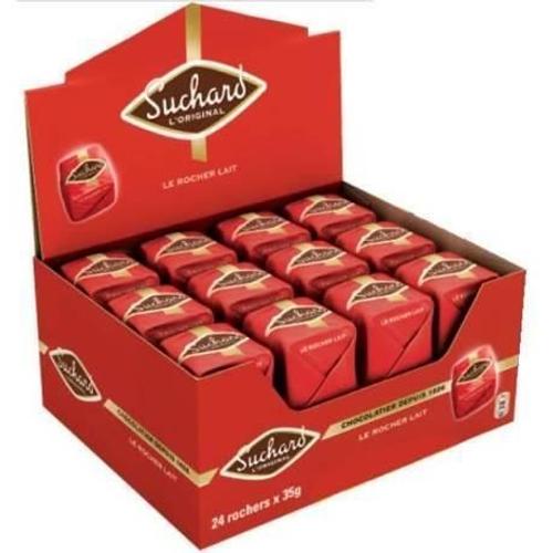 Suchard, Rocher Au Chocolat Au Lait, 24 X 35 Gr