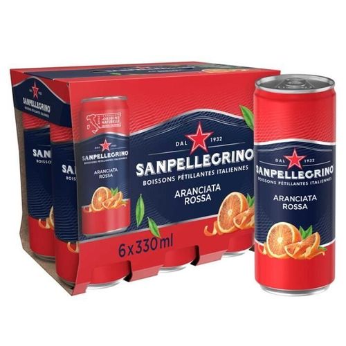 San Pellegrino - Aranciata Rossa 6x33 Cl