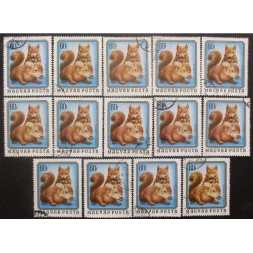 Hongrie N°2481 X 14 Oblitéré