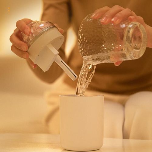 Mini humidificateur d'air USB, diffuseur essentiel silencieux pour bébés, pépinière