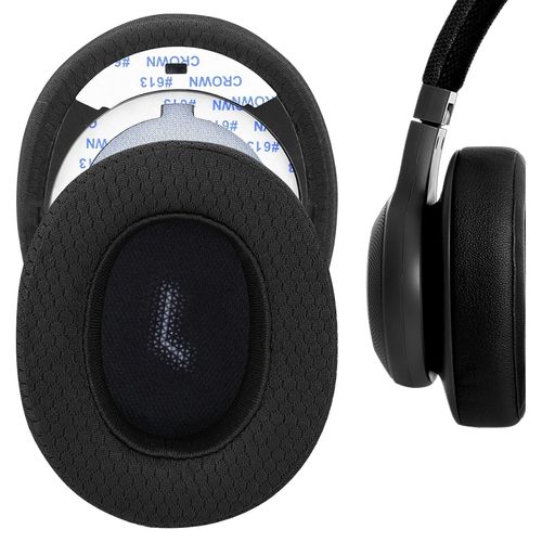 Coussinets d'oreille pour casque JBL E55BT - en maille - Mousse D'isolation Phonique
