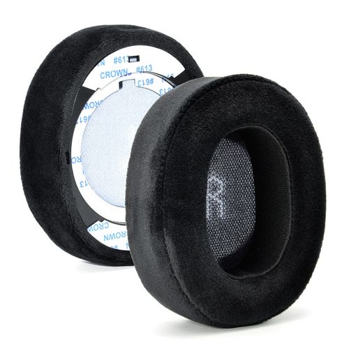 Coussinets de rechange pour casque JBL E55BT E55 BT - Isolation du bruit - Mousse à mémoire de forme et en Velours