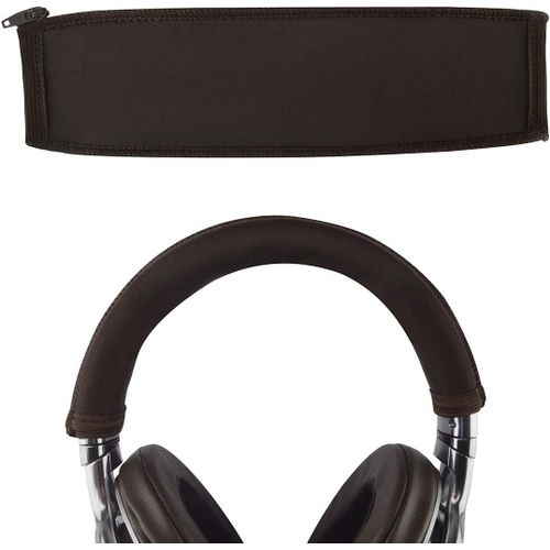 Coussinets d'oreille pour casque Sony 1R 1RMK2 - Avec housse de protection pour bandeau - Brun