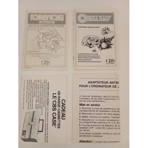 Lot Notices Cbs Coliecovision