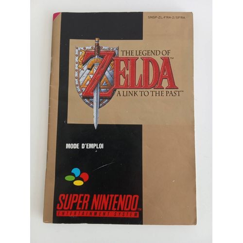 Notice The Legend Of Zelda : A Link To The Past - Super Nintendo