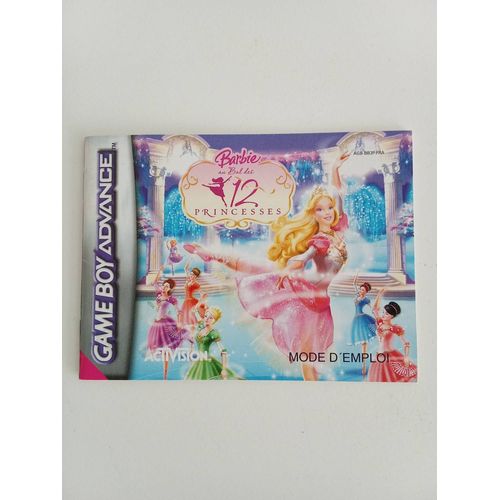 Notice Barbie Au Bal Des 12 Princesses - Gameboy Advance