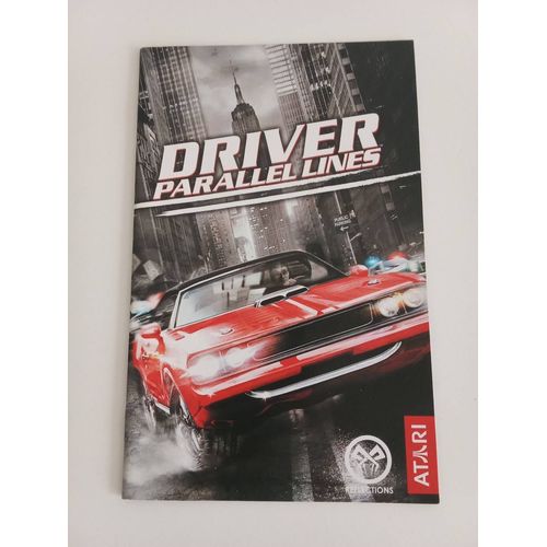 Notice Driver Parallel Lines - Playstation 2