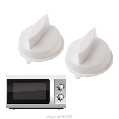 Interrupteur de commande en plastique pour four à micro-ondes, 2 pièces, minuterie à bouton rotatif pour support universel N30 20