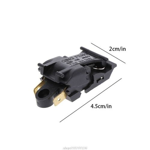 Commutateur de Thermostat de bouilloire électrique 16A, Terminal à 2 broches, pièces d'appareil de cuisine, livraison directe Jy14 21 1 pièce