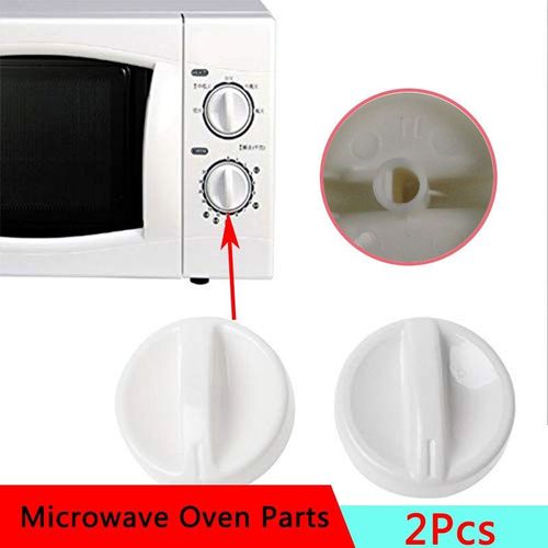 Bouton de minuterie rotatif universel pour four à micro-ondes, 2 pièces, pièces de rechange pour four à micro-ondes