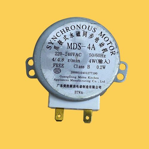 Moteur de plateau synchrone pour Micro-plateau tournant, pièces de rechange pour four à micro-ondes, 4/4 RPM